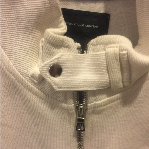 Men’s INC Zip Up Sweater NWT - Picture 3 of 6